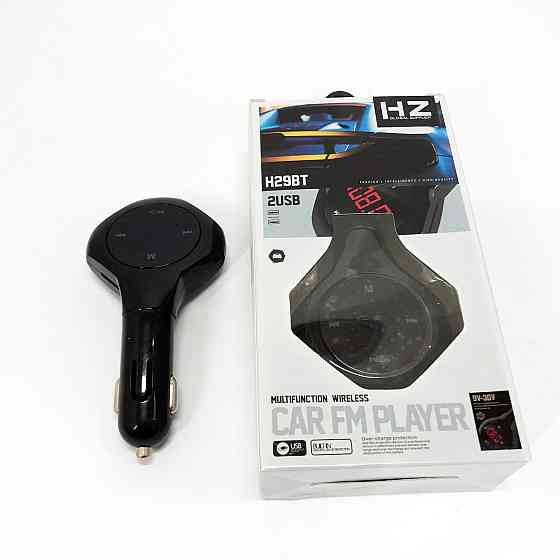Адаптер в машину з прикурювача H29 BT, Трансмітер для підключення до машини, Пристрій для музики в авто XM-45 Івано-Франківськ