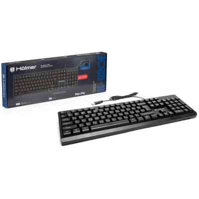Клавиатура Hölmer K-02OF USB UA Black (K-02OF) Винница