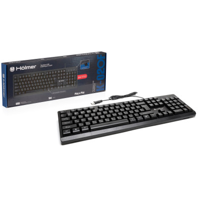 Клавиатура Hölmer K-02OF USB UA Black (K-02OF) Винница - изображение 5