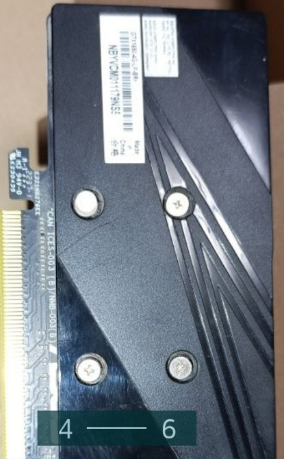 Bідеокарта Asus Geforce gtx 1650 4 gb Киев - изображение 3