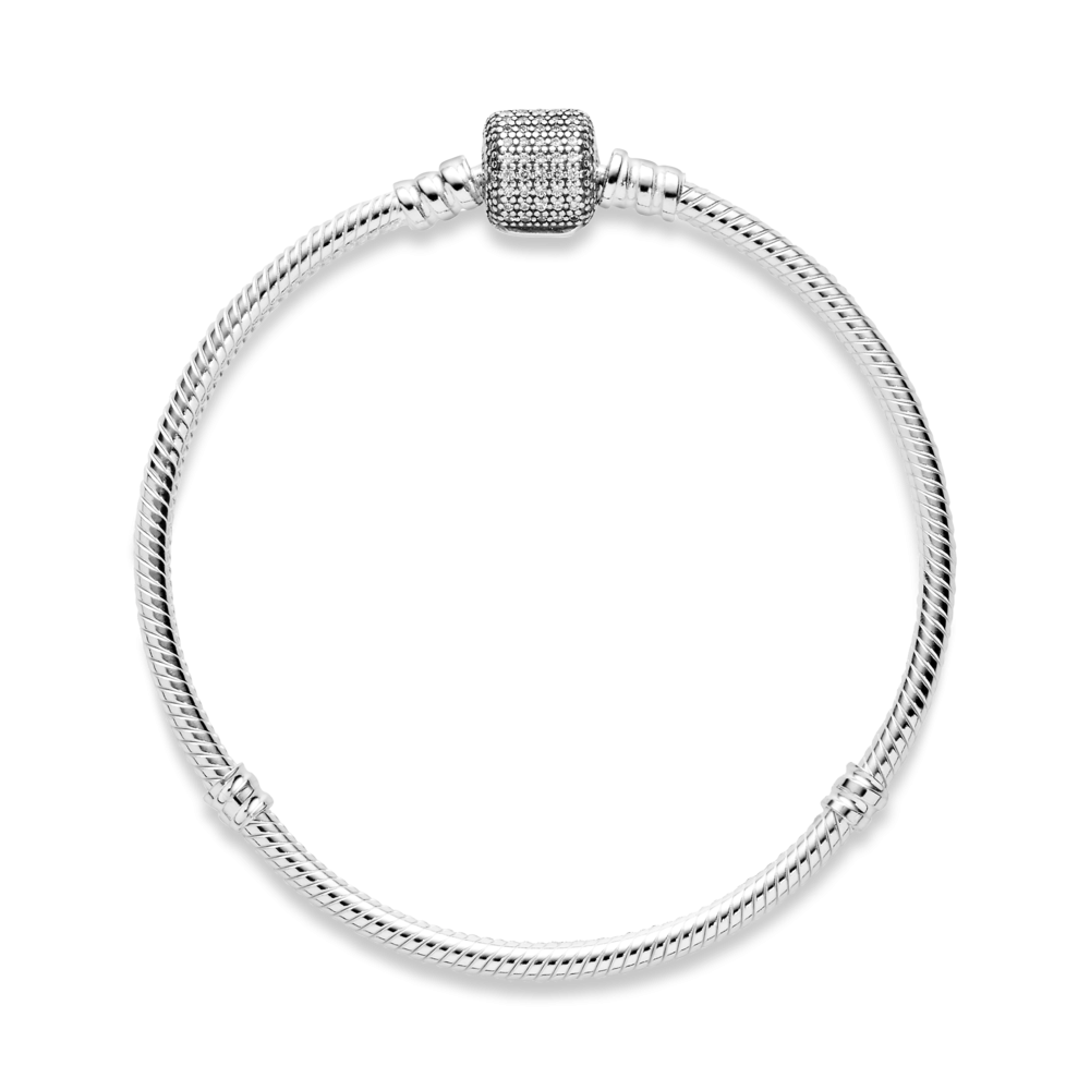 Серебряный браслет для намистин Пандора 590723CZ 18 MasterSem Київ - фото 3