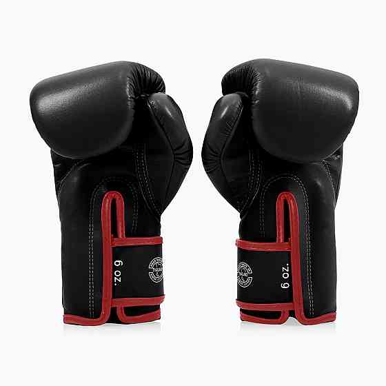 Боксерські рукавиці Fairtex BGV14 Black 16 унцій (бинти в комплекті) Каменское