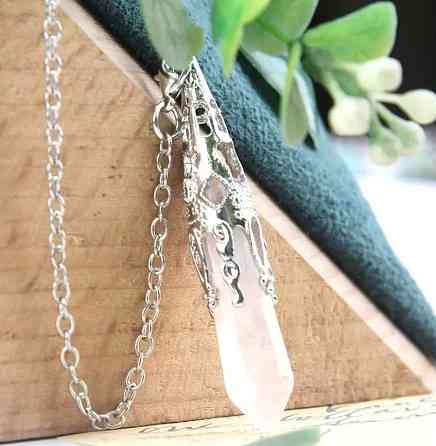 Маятник із гірського кришталю (чистий кварц) – для ворожіння та медитацій Київ