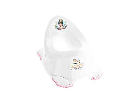 Горшок детский белый/розовый Дикий закат (DZ-001-103 Unikorn, white/pink) ТМ TEGA Киев