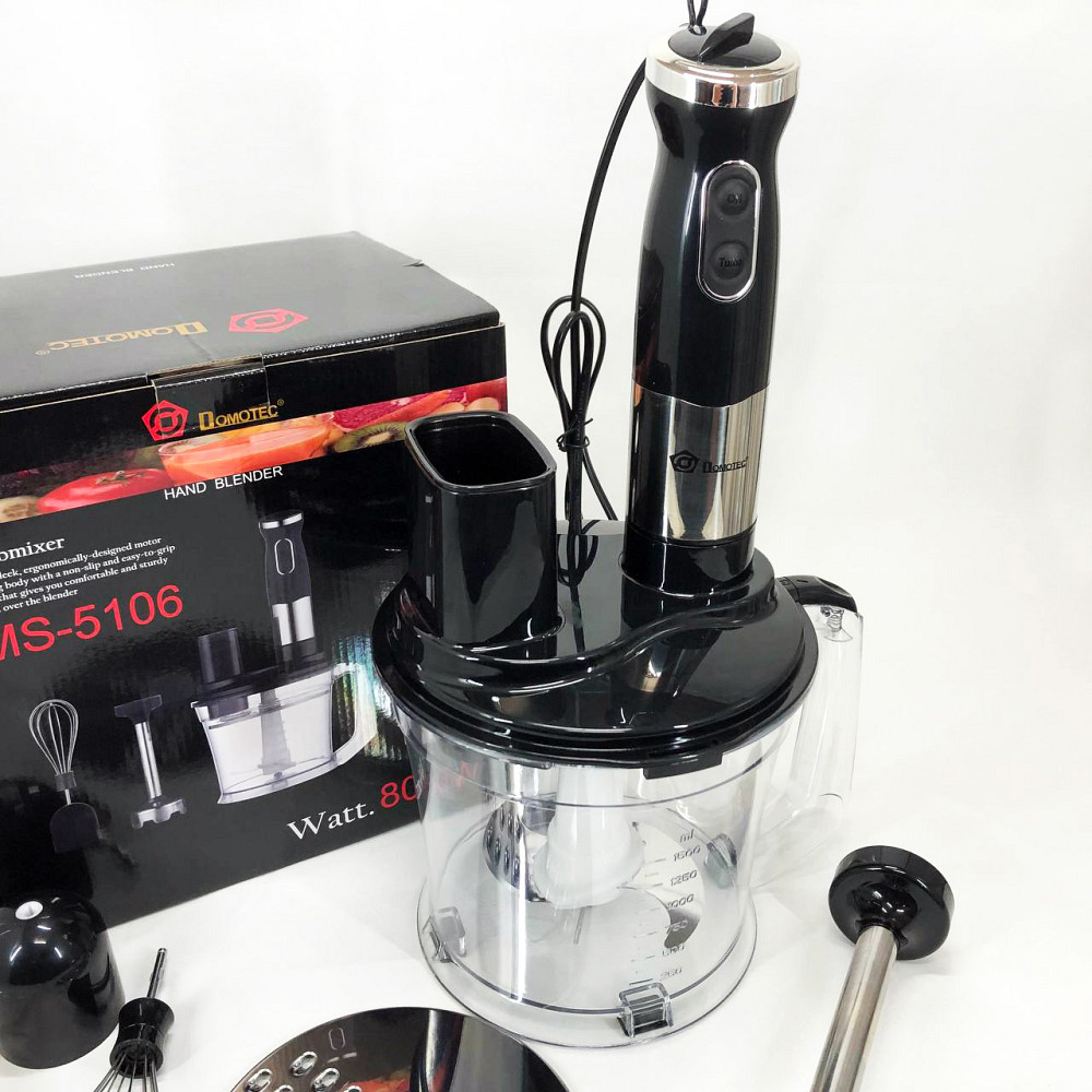 Занурювальний блендер для домашнього використання Domotec, Блендер для приготування дитячого харчування BH-29 Львів - фото 13