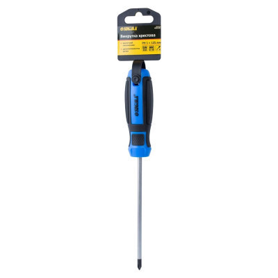 Отвертка Sigma крестовая PH 1x125мм CrV Mega (4009381) Винница - изображение 4