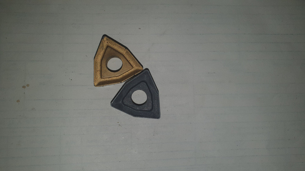 Пластина трехгранная 02114-120612 (WNUM-120612). Длина - 23 мм. Толщина - 6 мм. Харьков - изображение 1