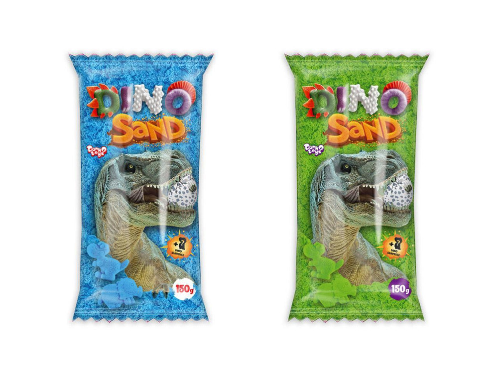 Креативна творчість "Кінетичний пісок "Dino Sand" 150 г (40), шт Київ - фото 1