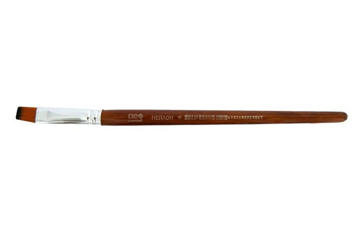 Пензлик нейлон плаский № 6 