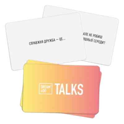 Настольная игра 18+ 1DEA.me Игра-разговор Dream&Do Talks - Friends edition, украинский (13196) Винница
