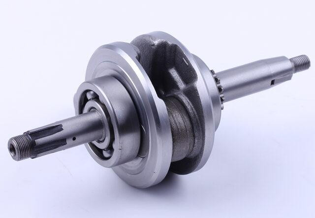 Коленвал + подшипник, пара: 6304 - 72CC мопед Дельта /Альфа Мукачево - изображение 2