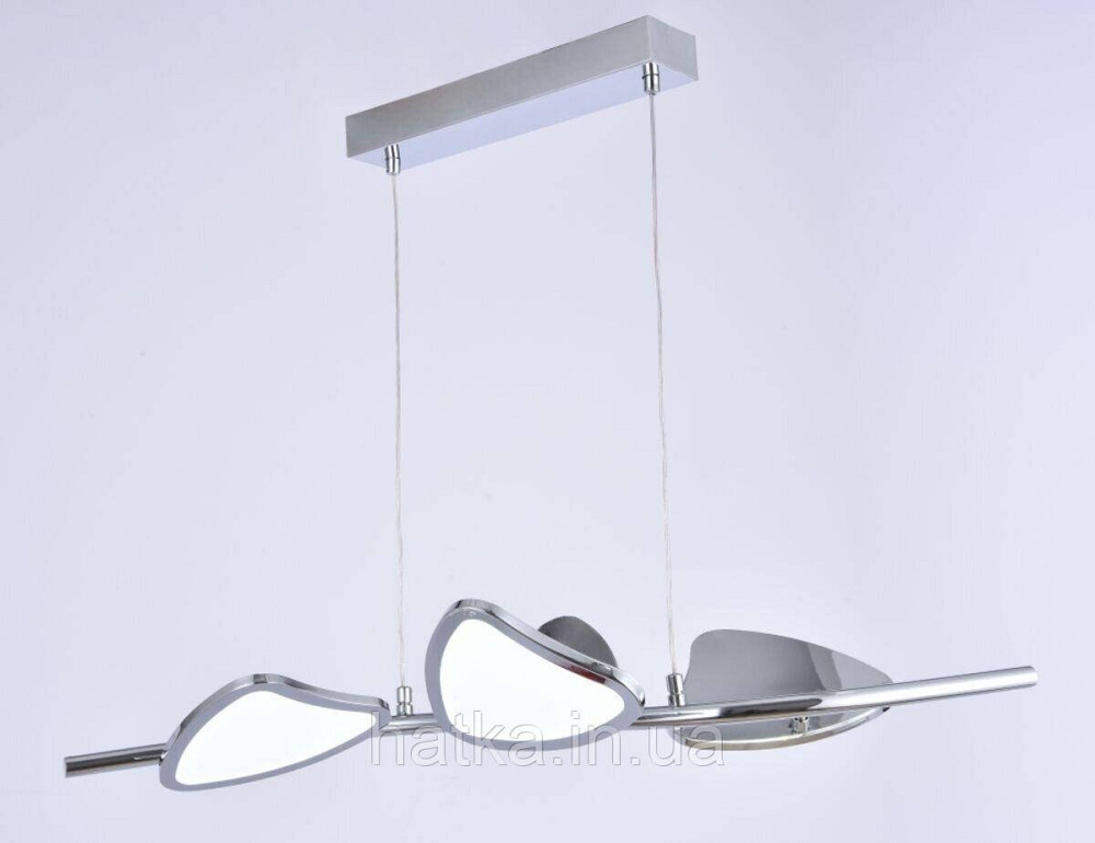 Люстра підвісна світлодіодна пелюстки біла Sirius 2901-4P (64W) Київ - фото 1