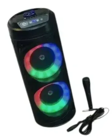 Колонка музична портативна Bluetooth ZQS6212 20Вт з USB, TF, AUX, FM, LED підсвіткою та мікрофоном Одеса