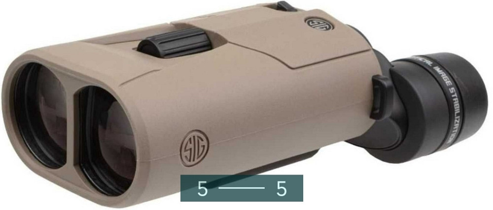 Водонепроникний бінокль Sig Sauer Zulu6 FDE HDX OIS 10x30 мм Киев - изображение 1