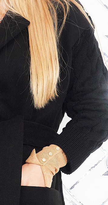 Комбіноване пальто (42) Київ - фото 4