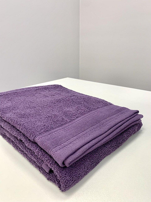 Полотенце махровое с Ideal Textile бордюром однотонное плотность 360 г/м2 100х150 см (56860720) Черновцы - изображение 5