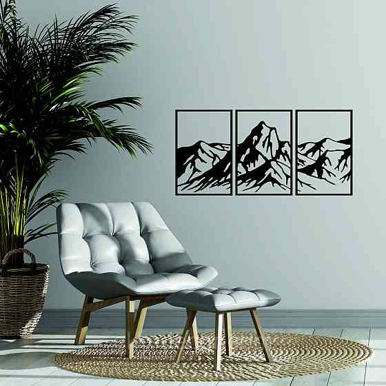 Декоративне настінне Панно «Гори», Декор на стіну Київ