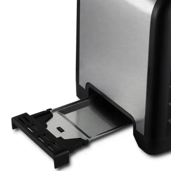 Тостер Domotec/RAF R-2101 930Вт на 2 скибочки, 7 ступенів прожарювання, знімний піддон. Розморожування та підігрів Одеса