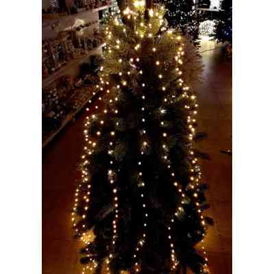 Гирлянда Luca Lighting Конус 1,6+6м, теплый белый (8720362027041) Винница