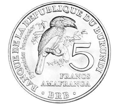 Burundi Бурунді — 5 Francs 2014 UNC птиця Полтава - фото 1