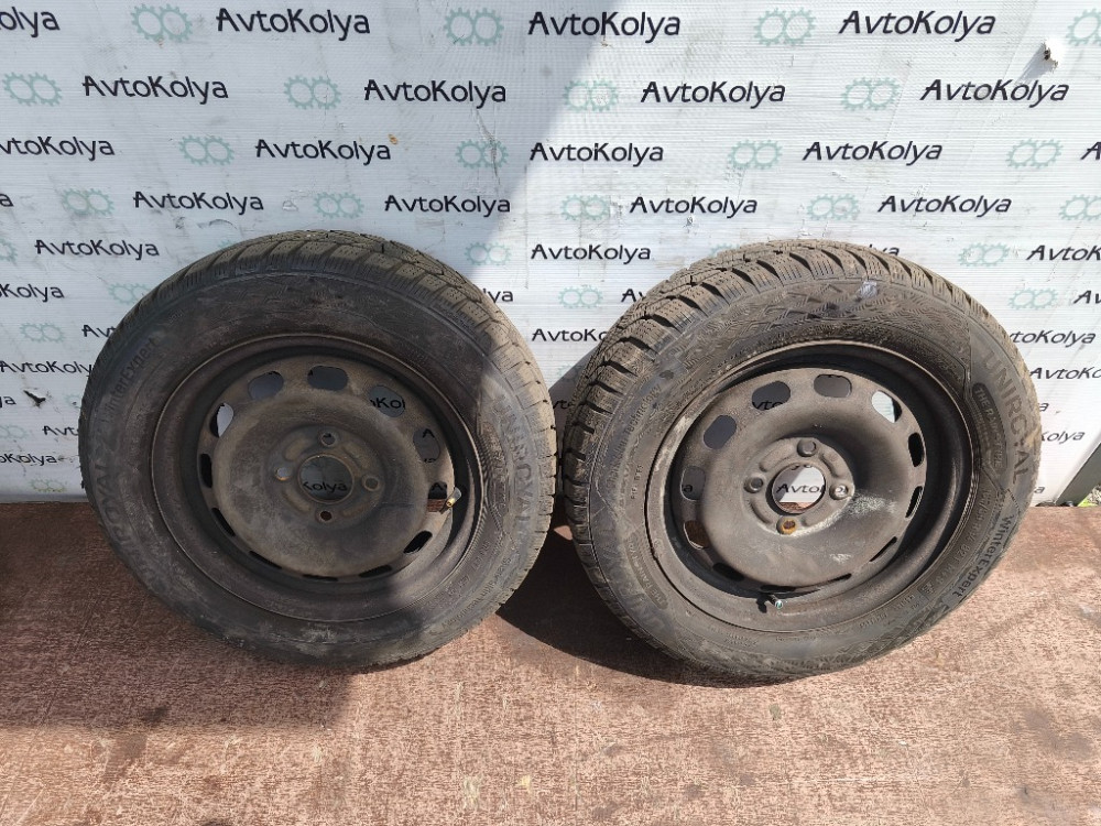 Диск з зимовою шиною 185/60 R14 UniRoyal Winter Expert Ford Fusion 2002-2012 Ковель - изображение 1