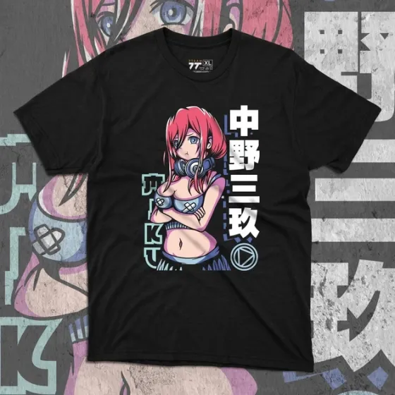 Футболка для подростка мальчика с принтом Мику Накано Размер 160 Anime10597 Днепр