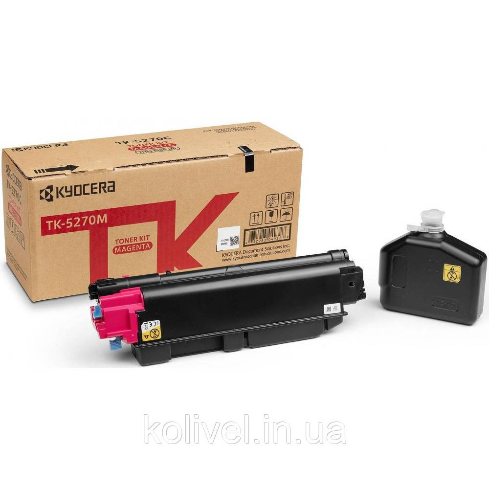 Kyocera TK-5270M 1T02TVBNL0 — оригінальний тонер картридж Київ - фото 1