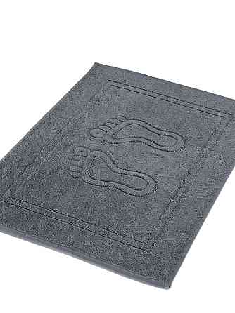Махровий рушник для ніг Ideal Textile 50х70 килимок сірий 700 г/м2 (56861172) Чернівці