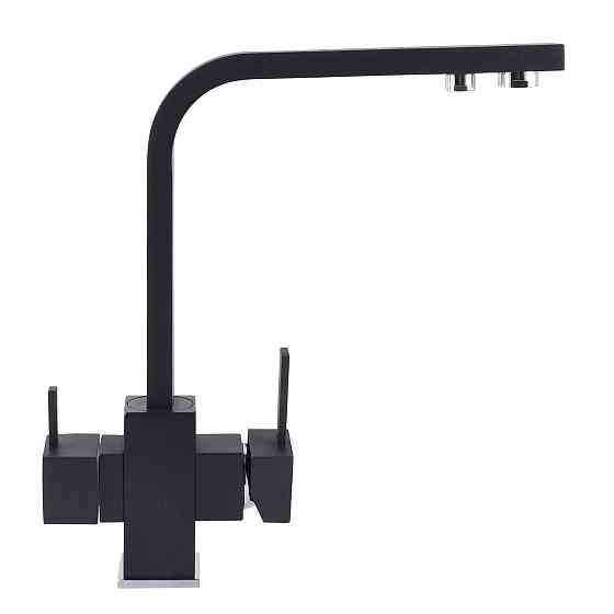 Змішувач для кухні під осмос Globus Lux LAZER GLLR-0111-1-ONIX Луцьк