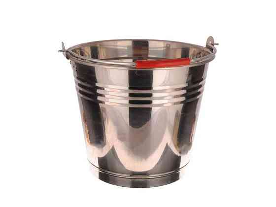 Відро з нерж. сталі б/кришки 16л VT6-18937-1 ТМ VITOL Solmir Київ