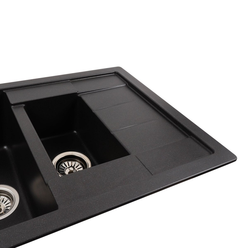 PLATINUM Гранітна мийка для кухні Platinum 7850W TOSKANA матовий Моріон Київ - фото 4