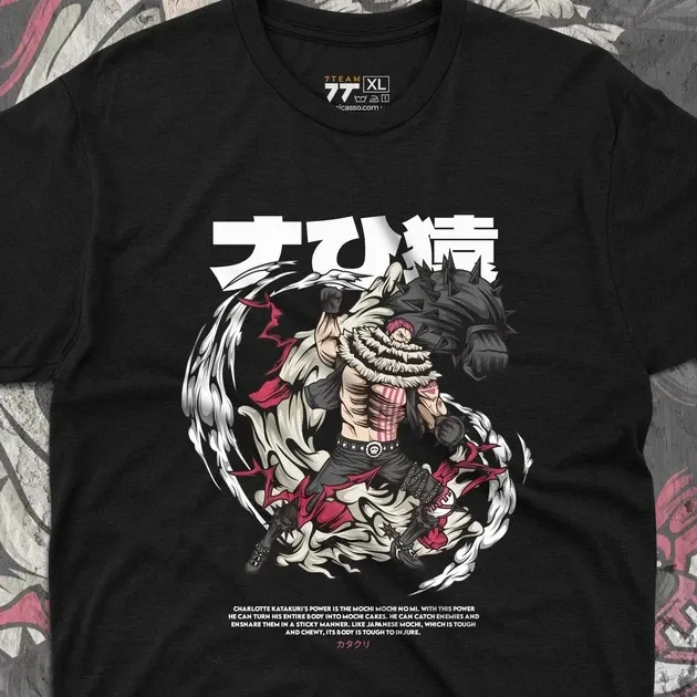 Футболка мужская с принтом Ван Пис Katakuri Размер 48 Anime0280 Днепр - изображение 4