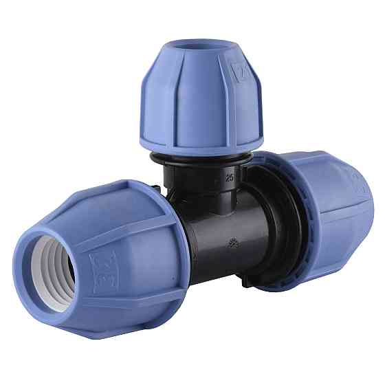 Тройник редукционный ПНД Vsplast 32*25*32 ** 3004 (000005435) Киев