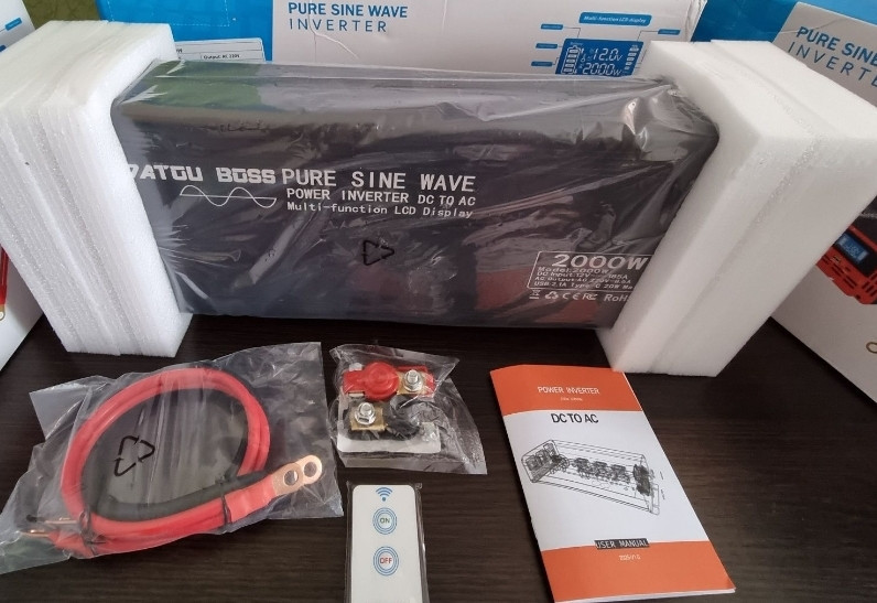 Инвертор Databoss Преобразователь напряжения 12В -220 2квт. Харьков - изображение 1