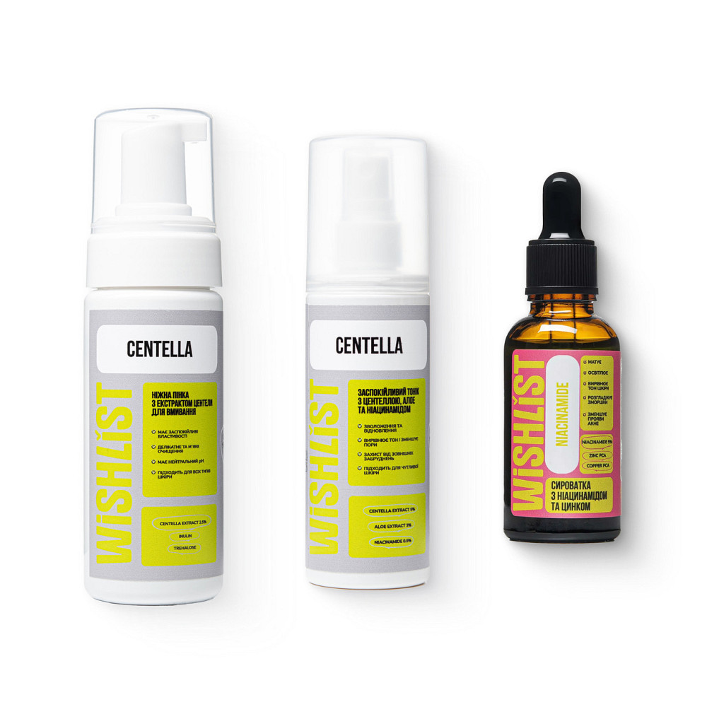Комплект ухода для уменьшения раздражений и регулировки себума WISHLIST Киев - изображение 7
