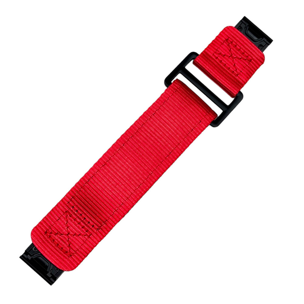 Ремінець для годинника Nylon Pro for Garmin Red 22 мм SBR Київ - фото 2