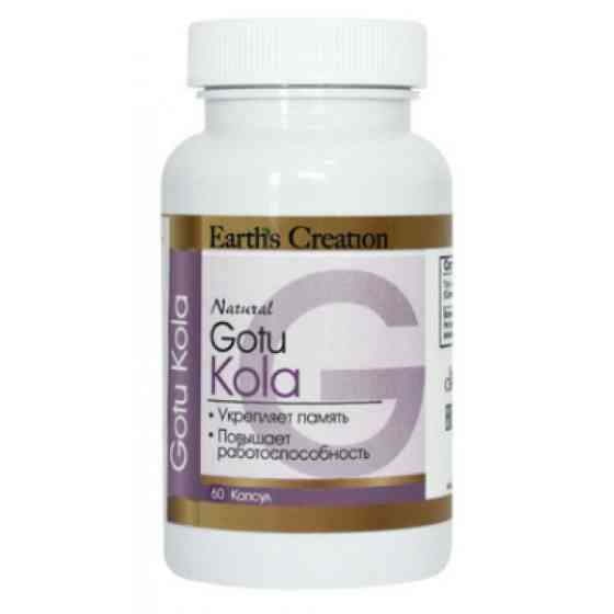 Готу кола Earth’s Creation Gotu Kola 500 mg 60 Capsules Луцк