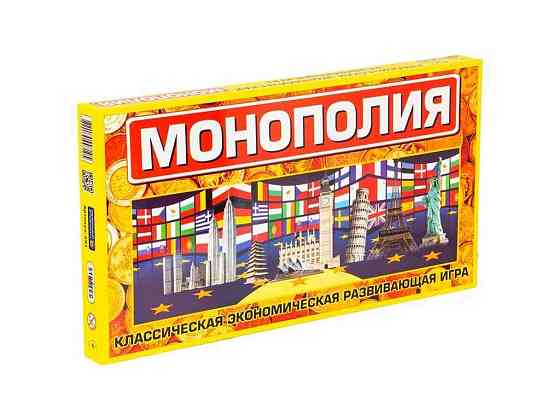 Гра Стратег Монополія велика (рос) в кор-ці 50-27-4см 693 ТМ STRATEG Київ