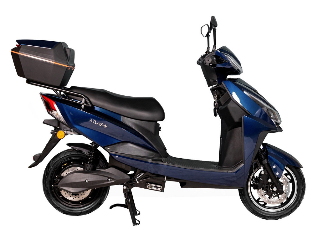 Електроскутер Atlas Spider 2 2000W Plus Cyan Blue Київ - фото 3