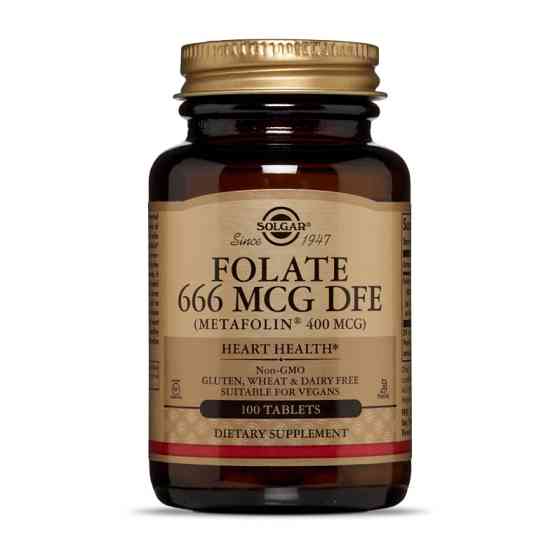 Folate 666 mcg DFE (Metafolin 400 mcg) (100 tabs) Луцк