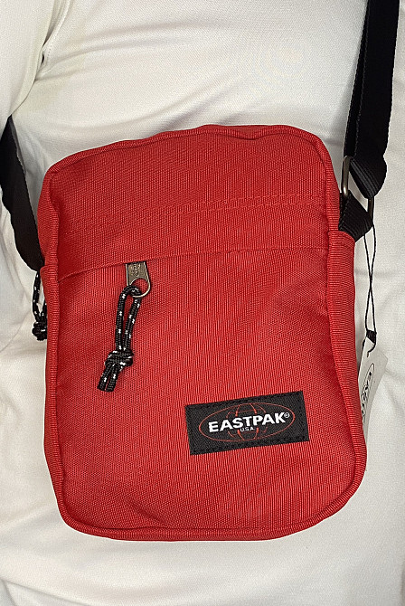 Сумка через плечо Eastpak THE ONE Country Beige Красный Запорожье - изображение 3