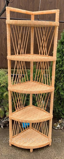 Плетеная угловая полка Киев - изображение 8