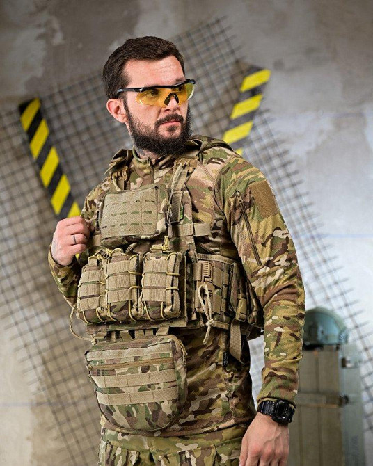 Плитоноска 4 точки быстрый сброс stragen  мультикам с рюкзаком ПП 7909 Одесса - изображение 1