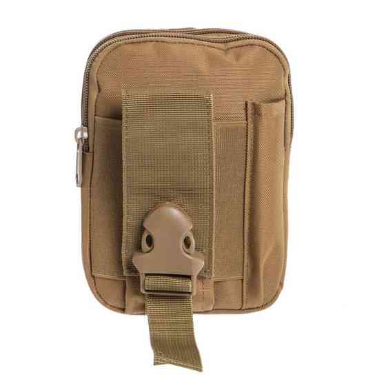 Підсумок-органайзер для телефону, документів та особистих речей койот (тактичний утилітарний, на РПС, пояс, жилет, ремінь, MOLLE) Коломия