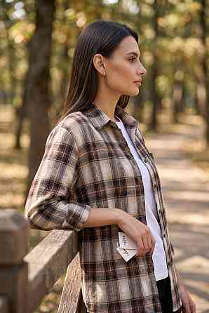 Жіноча сорочка з камінчиками Oversize Харків