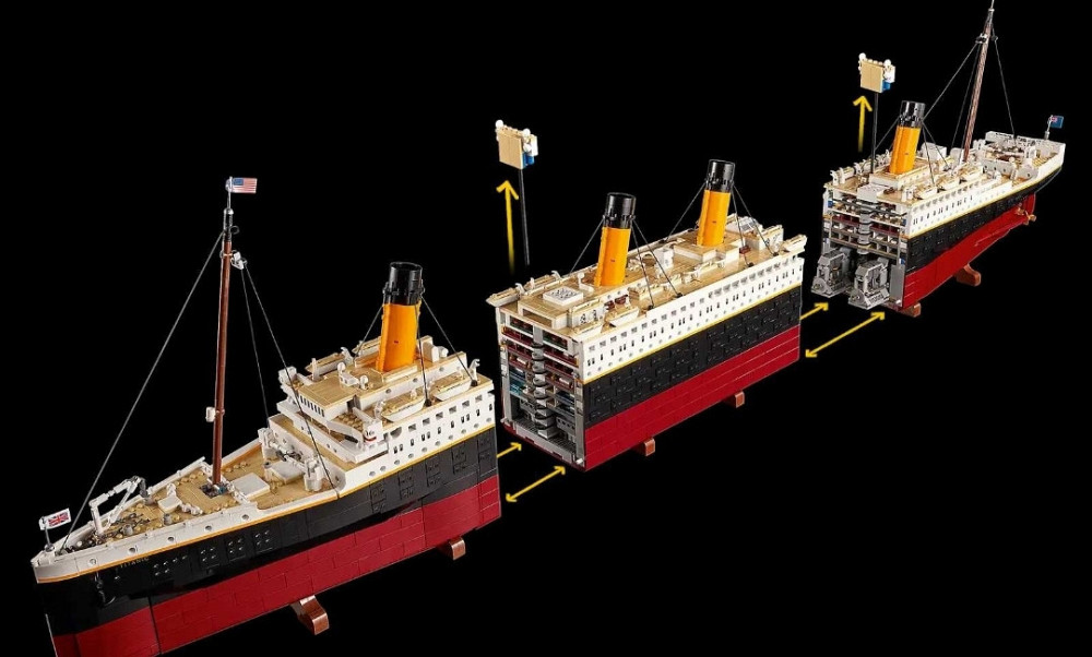 Конструктор Титаник в виде Лего Титаника 1:1 Корабль 9090 деталей. Харьков - изображение 6