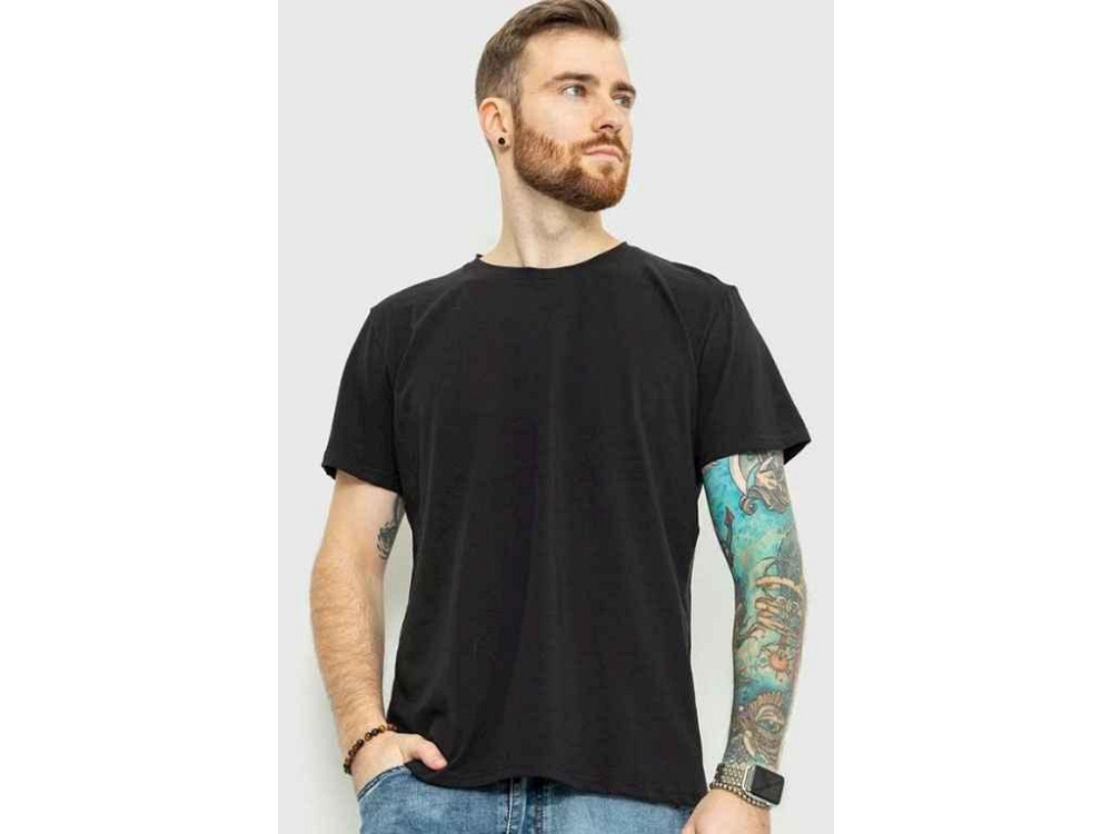 Футболка чоловіча стрейтч-хб арт.80 р.5XL графіт ТМ OSM Київ - фото 1