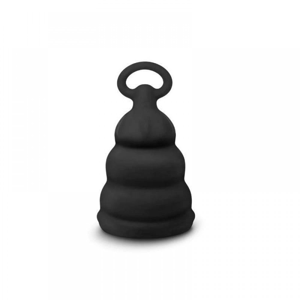 Менструальна чаша Gcup Gvibe, S, чорна, 6 х 3.5 см Sex Aura Київ - фото 4