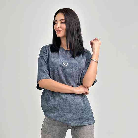 Базовая футболка с принтом 