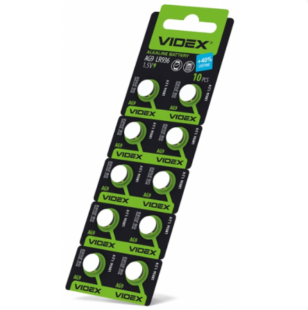 Батарейка G9/LR45/LR936/394 (бл-10шт) Videx Житомир